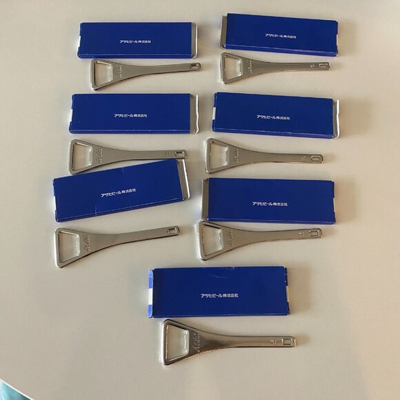 LOT OF 7 ASAHI BRANDED JAPAN JDM BOTTLE OPENERS NEW IN BOX - Picture 3 of 6
